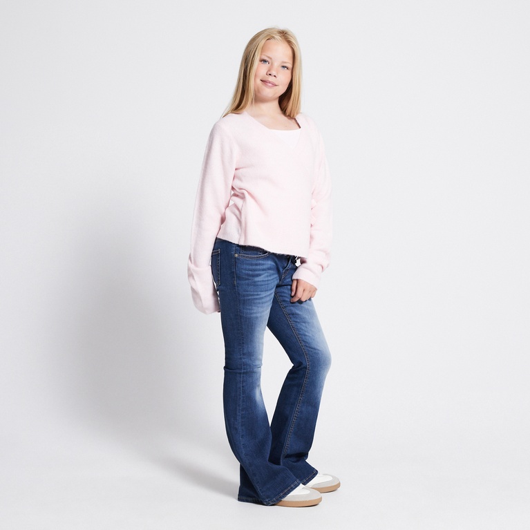 Wrap knit sweater "Bettan"